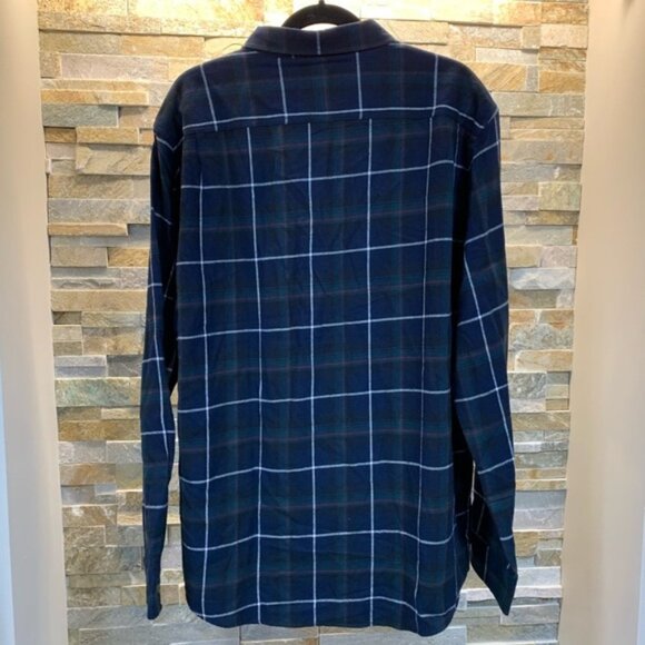 Weatherproof Plaid Print Regular Fit Flannel Shirt - Picture 4 of 6